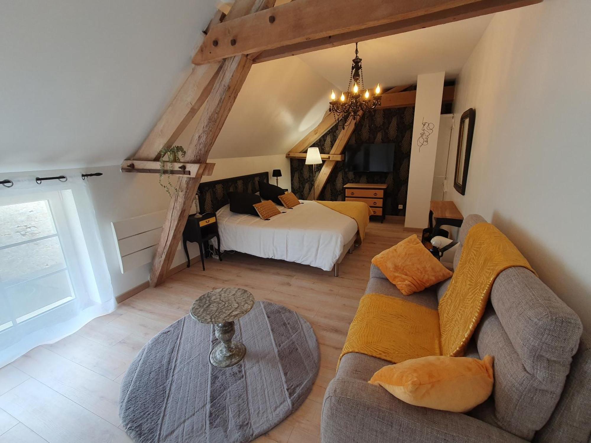 Au Domaine Du Bois Joubert Bed & Breakfast Luzille ภายนอก รูปภาพ